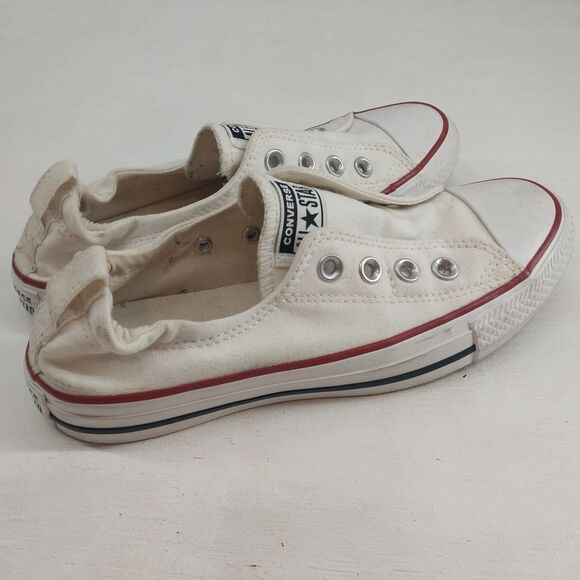 Size 7 - Converse Chuck Taylor All Star Shoreline White *No Laces* - Picture 3 of 6